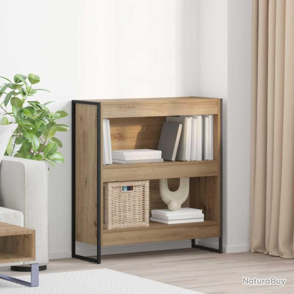 Biblioth�que Ch�ne artisan 80 x 30 x 86,5 cm Bois d'ing�nierie