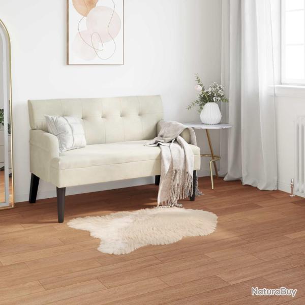 Tapis en fausse TAFALLA Beige 80 x 120 cm Polyester