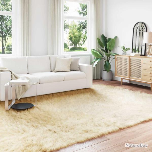 Tapis en fausse TAFALLA Cr�me 200 x 280 cm Polyester