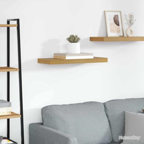 �tag�re Murale Beige 60 x 23 x 4 cm Bois d'ing�nierie