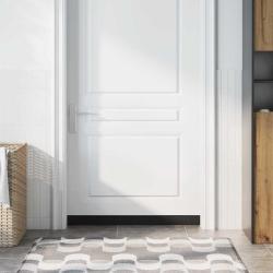 Brosses d'&eacute;tanch&eacute;it&eacute; pour porte &agrave; visser 2 pcs Marron 100 cm