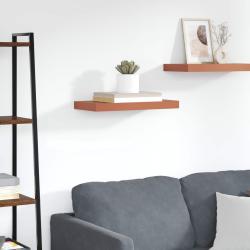 &Eacute;tag&egrave;re Murale Rouge 60 x 23 x 4 cm Bois d'ing&eacute;nierie