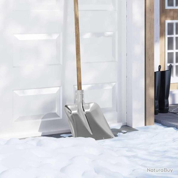 T�te de pelle Argent 45 x 38 cm Aluminium