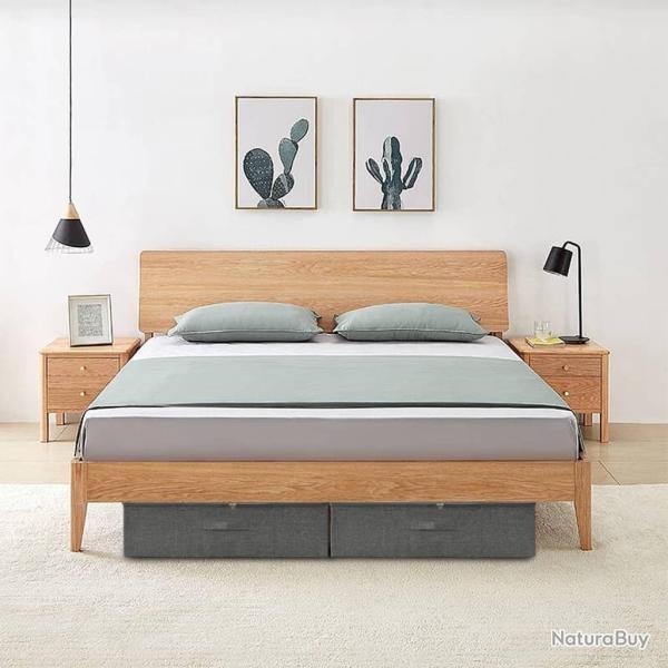 Bo�te de rangement Tissu 70x40x18 cm Anthracite