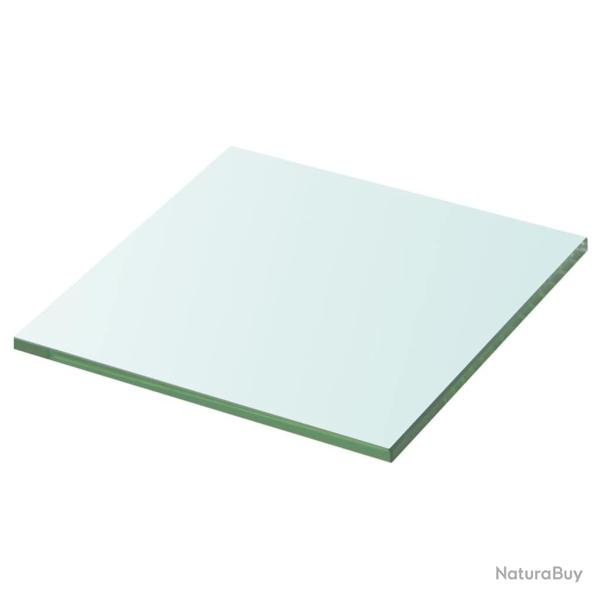 Panneau pour �tag�re Verre transparent 20 x 20 cm