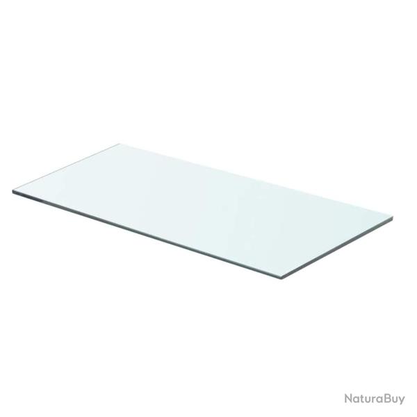 Panneau pour �tag�re Verre transparent 60 x 25 cm