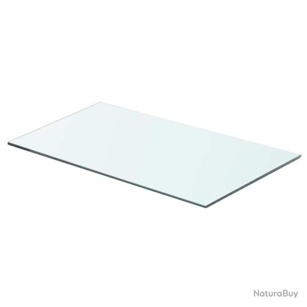 Panneau pour �tag�re Verre transparent 60 x 30 cm