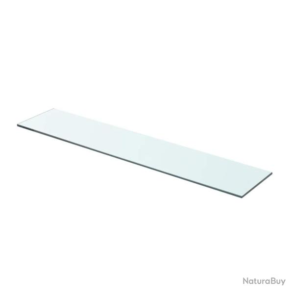 Panneau d'�tag�re Verre transparent 70 x 15 cm