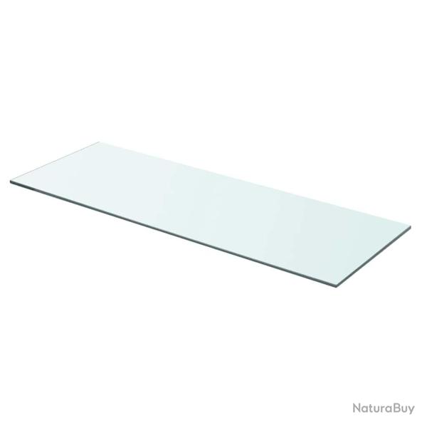 Panneau pour �tag�re Verre transparent 70 x 25 cm