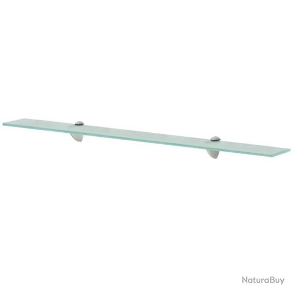 �tag�re murale en verre 90x10 cm 8 mm