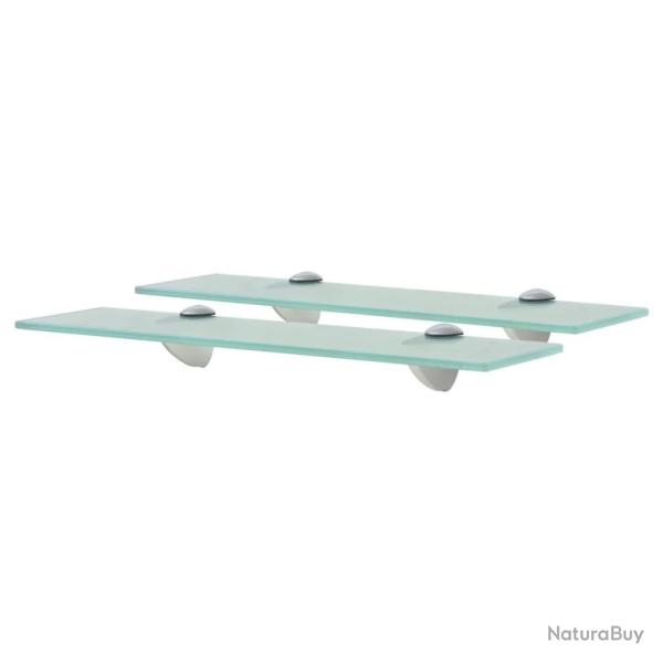 �tag�res murales 2 pcs Verre 40 x 10 cm 8 mm