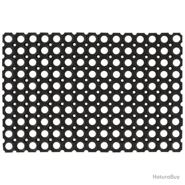 Tapis en caoutchouc 5 pcs 16 mm 40 x 60 cm