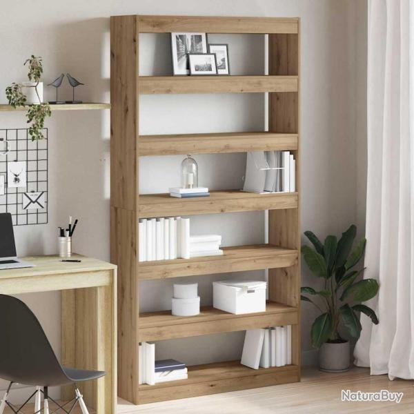 Biblioth�que Ch�ne Artisanal 100 x 30 x 198 cm