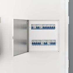 Panneau d'Acc&egrave;s Blanc 53 x 53 x 3 cm Acier