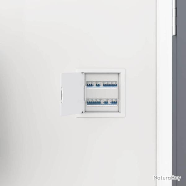 Panneaux d'Acc�s 2 pcs Blanc 15 x 15 cm Plastic ABS