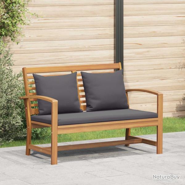 Ensemble banc et table de jardin avec coussin 2 Pi�ce