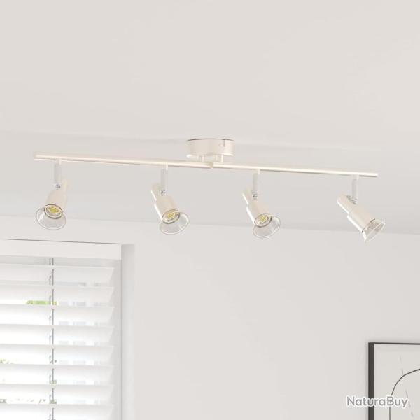 Spot de plafond Nickel 70 x 9 x 12,5 cm Acier