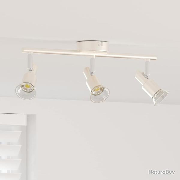 Spot de plafond Nickel 39 x 10,5 x 10,5 cm Acier