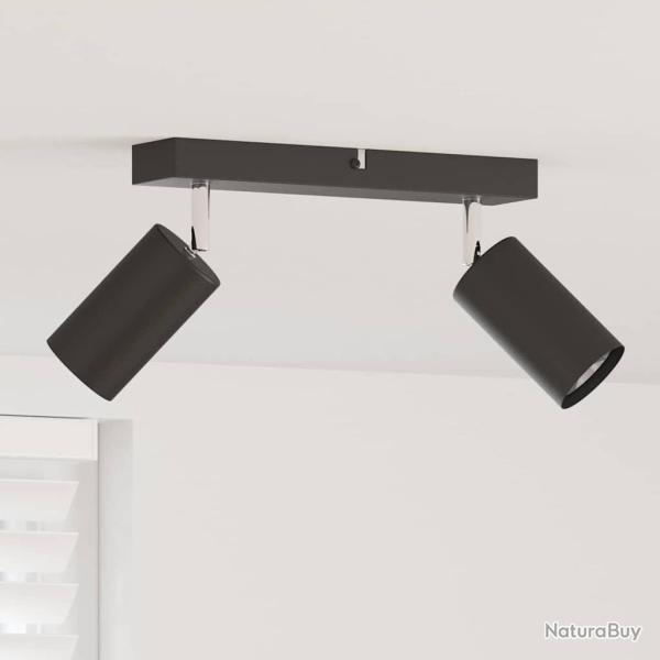 Spot de plafond avec des projecteurs Noir 26 x 6 x 16 cm M�tal