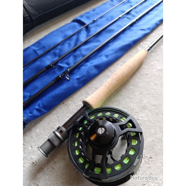 Canne a mouche nymphe Semp� immersion