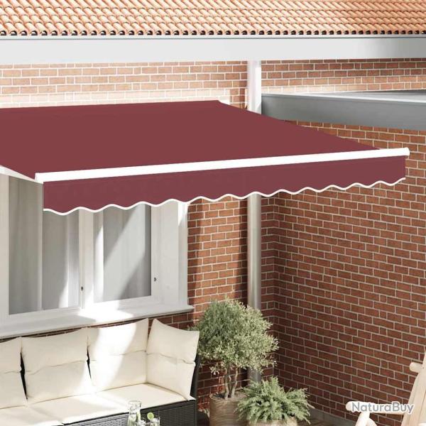 Cordon d'auvent Bordeaux 230 x 20 cm Toile