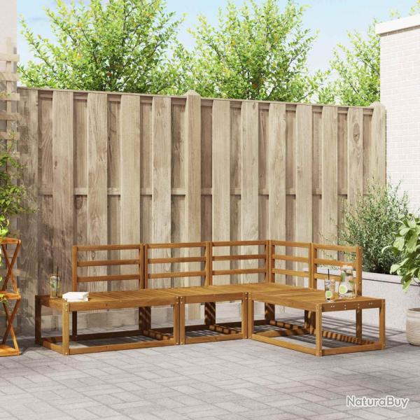 Ensemble de canap�s d'ext�rieur 4 Pi�ce Naturel