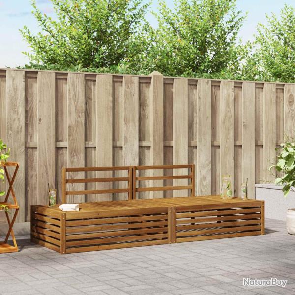 Ensemble de canap�s d'ext�rieur 2 Pi�ce Naturel