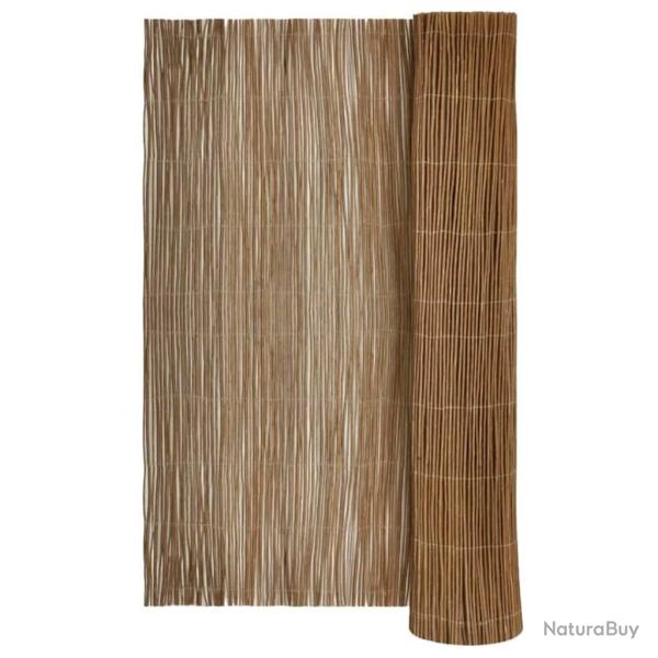 Cl�ture en saule Naturel 180 x 500 cm Saule