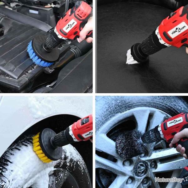 Set de brosses pour voiture Multicolore polyrotin