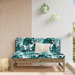 Canap&eacute; central de jardin 120x80 cm bois de pin impr&eacute;gn&eacute;