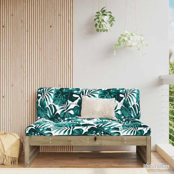 Canap� central 120x80 cm bois de pin impr�gn�