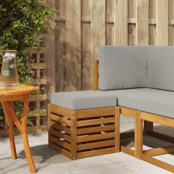 Banc de Jardin Bois d'Acacia Massif Naturel