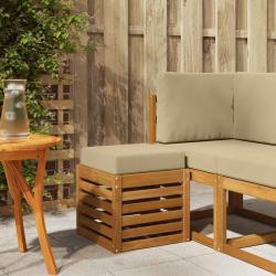 Banc de Jardin Bois d'Acacia Massif Naturel