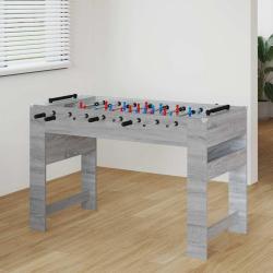Table de Foosball Gris Sonoma 125 x 60,5 x 80 cm