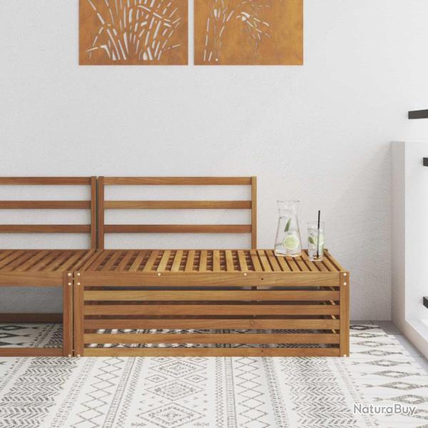 Canap� d'ext�rieur extr�mit� Naturel 115 x 83 x 73 cm