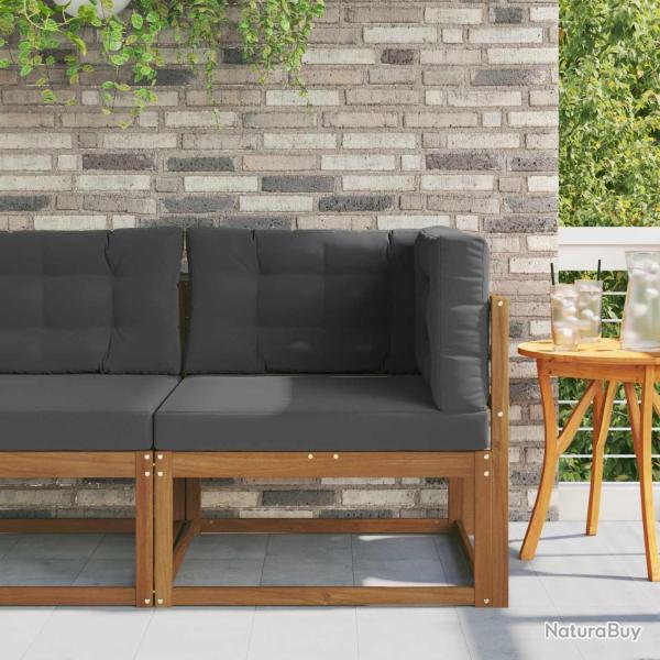 Canap� d'angle ext�rieur Bois d'Acacia Massif Naturel