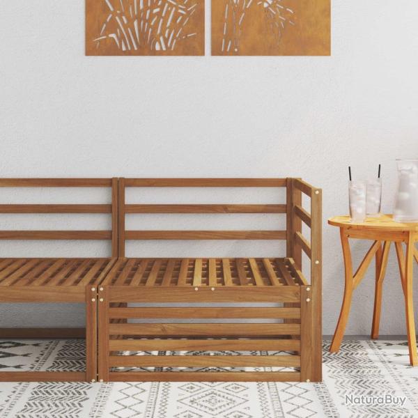 Canap� d'angle ext�rieur Bois d'Acacia Massif Naturel