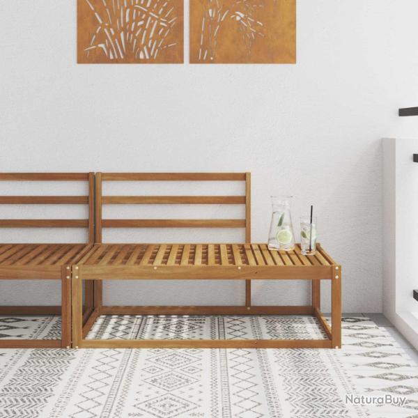 Canap� d'ext�rieur extr�mit� Naturel 115 x 83 x 73 cm