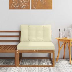 Sofa de milieu ext&eacute;rieur Bois d'Acacia Massif Naturel