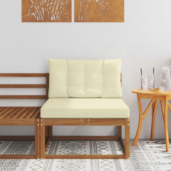Sofa de milieu ext�rieur Bois d'Acacia Massif Naturel