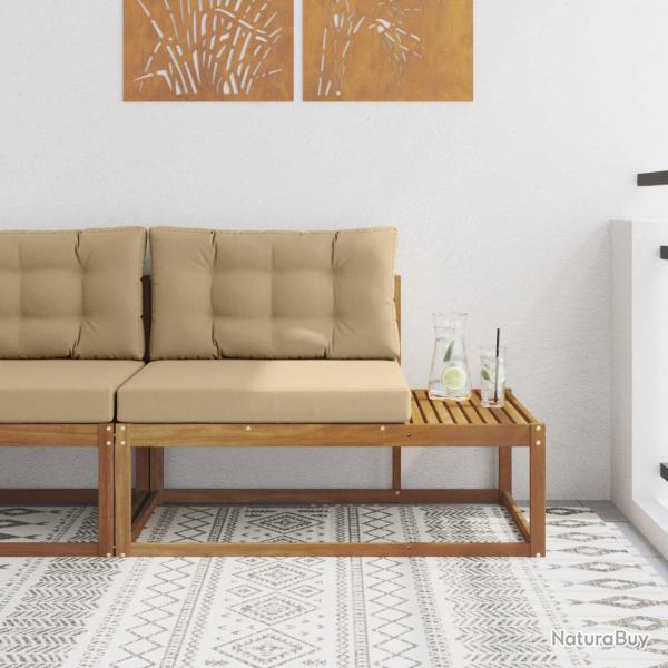 Canap� d'ext�rieur extr�mit� Naturel 115 x 83 x 73 cm