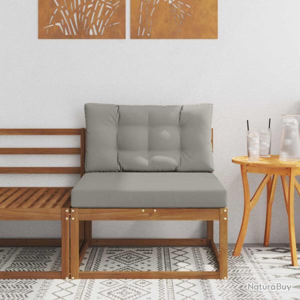 Sofa de milieu ext�rieur Bois d'Acacia Massif Naturel