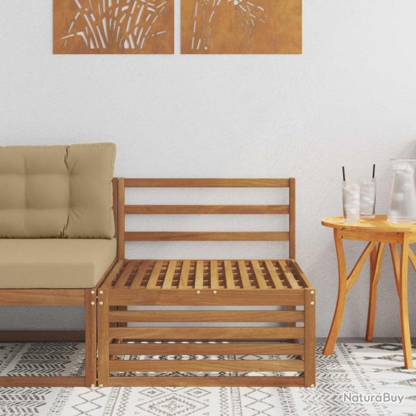 Sofa de milieu ext�rieur Bois d'Acacia Massif Naturel