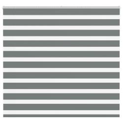 Store z&egrave;bre gris fonc&eacute; largeur du tissu 160,9 cm polyester