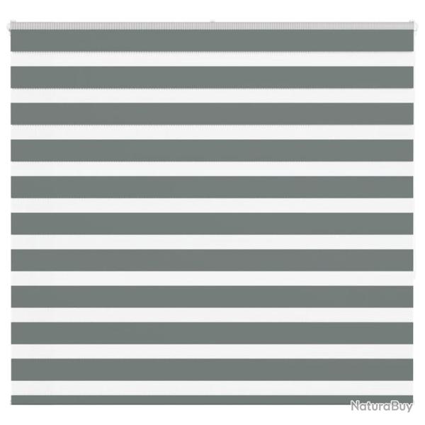 Store z�bre gris fonc� largeur du tissu 150,9 cm polyester