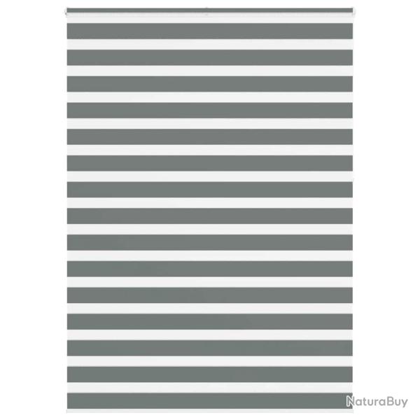 Store z�bre gris fonc� largeur du tissu 160,9 cm polyester