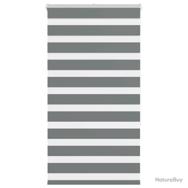 Store z�bre gris fonc� largeur du tissu 50,9 cm polyester