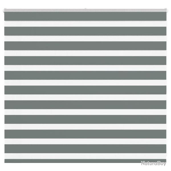 Store z�bre gris fonc� largeur du tissu 160,9 cm polyester