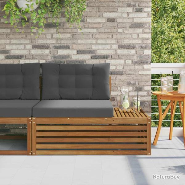 Canap� d'ext�rieur extr�mit� Naturel 115 x 83 x 73 cm