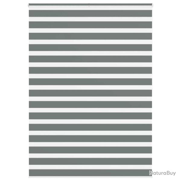 Store z�bre gris fonc� largeur du tissu 160,9 cm polyester